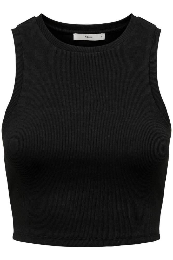ONLVILMA S/L CROPPED TANK TOP JRS N 15282771 BLACK